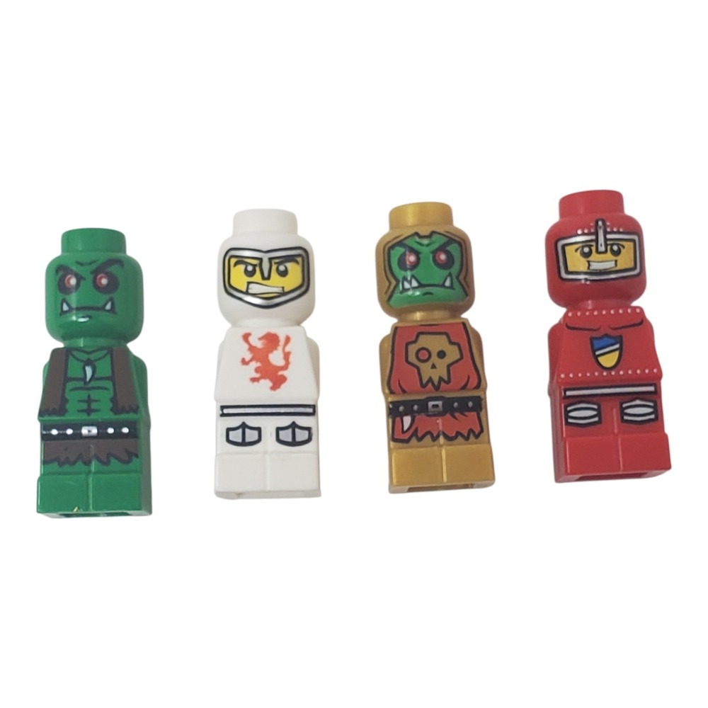 Lego Microfigure Fantasy Orc Knight Lot of 4 Minifigure
